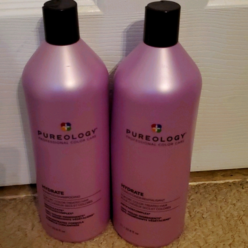 1L Pureology Hydrate Shampoo AND Conditioner